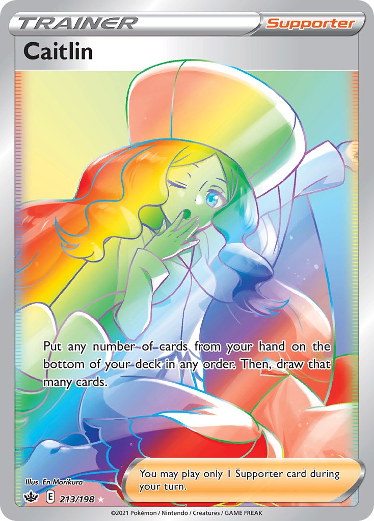 2021 Pokémon Chilling Reign 2021 Pokémon Chilling Reign #213 trading card