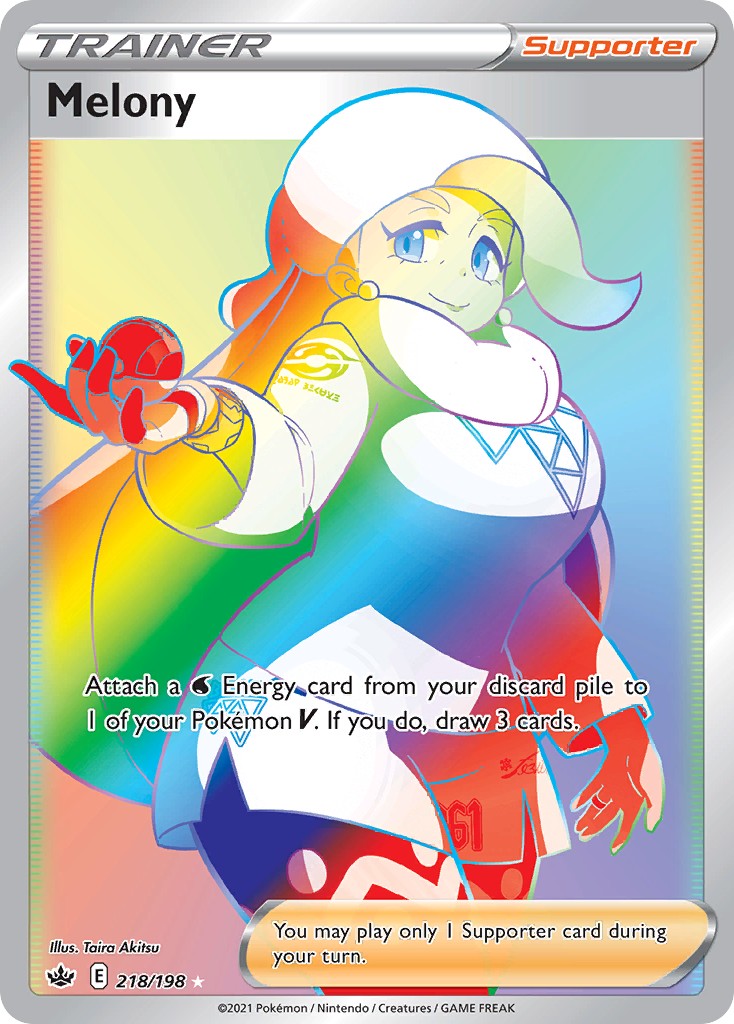 2021 Pokémon Chilling Reign 2021 Pokémon Chilling Reign #218 trading card