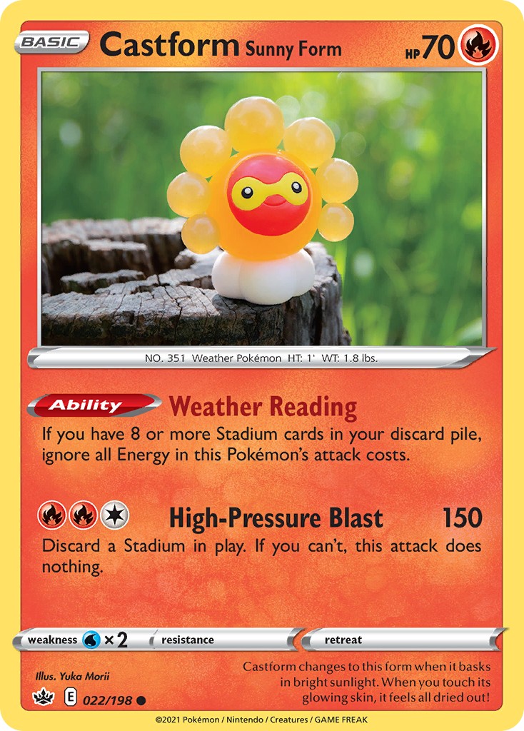 Castform Sunny Form - Image 1