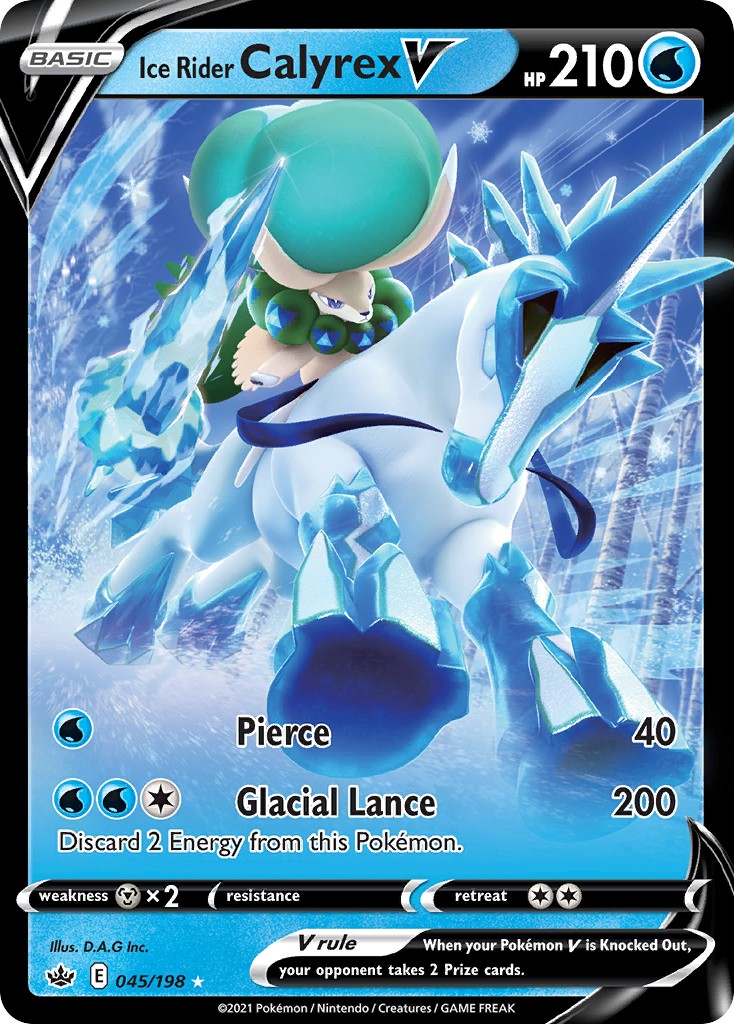 2021 Pokémon Chilling Reign 2021 Pokémon Chilling Reign #45 trading card