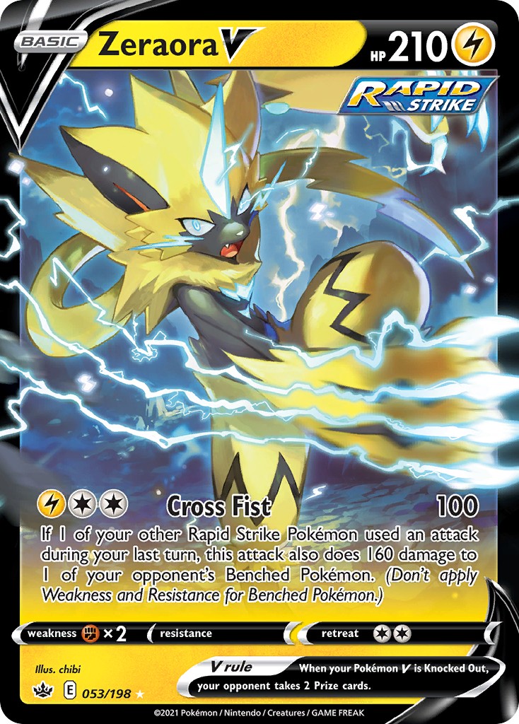 2021 Pokémon Chilling Reign 2021 Pokémon Chilling Reign #53 trading card