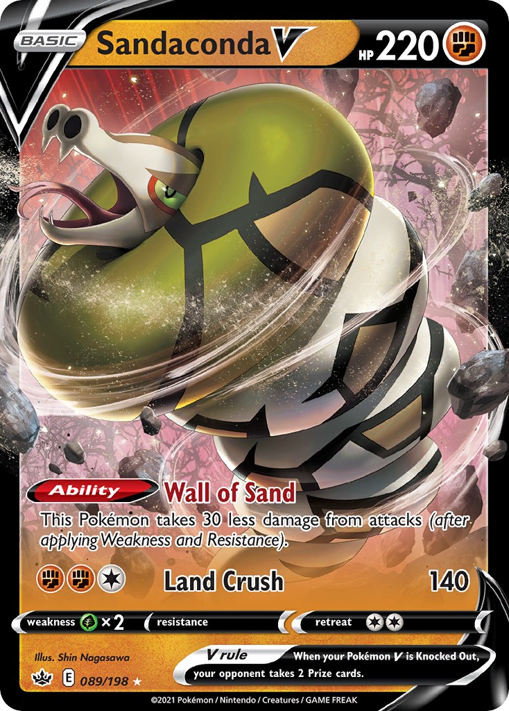 2021 Pokémon Chilling Reign 2021 Pokémon Chilling Reign #89 trading card