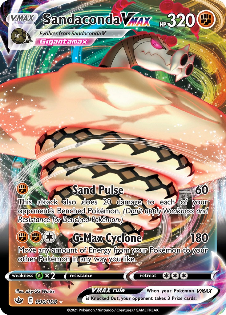 2021 Pokémon Chilling Reign 2021 Pokémon Chilling Reign #90 trading card
