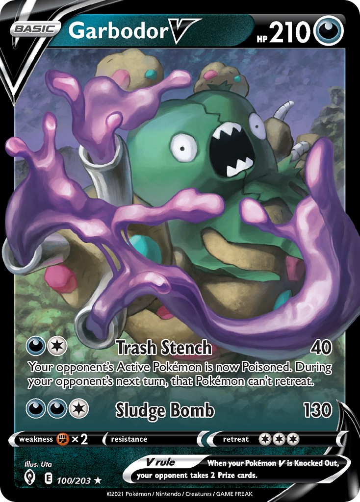 2021 Pokémon Evolving Skies 2021 Pokémon Evolving Skies #100 trading card