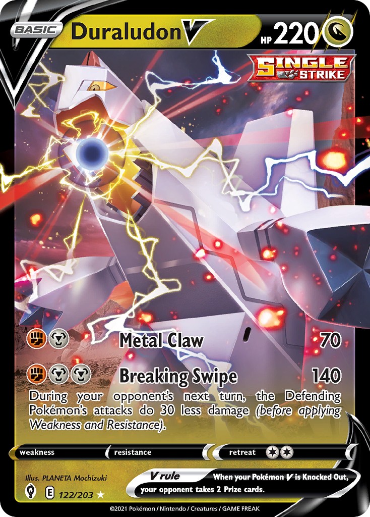 2021 Pokémon Evolving Skies 2021 Pokémon Evolving Skies #122 trading card