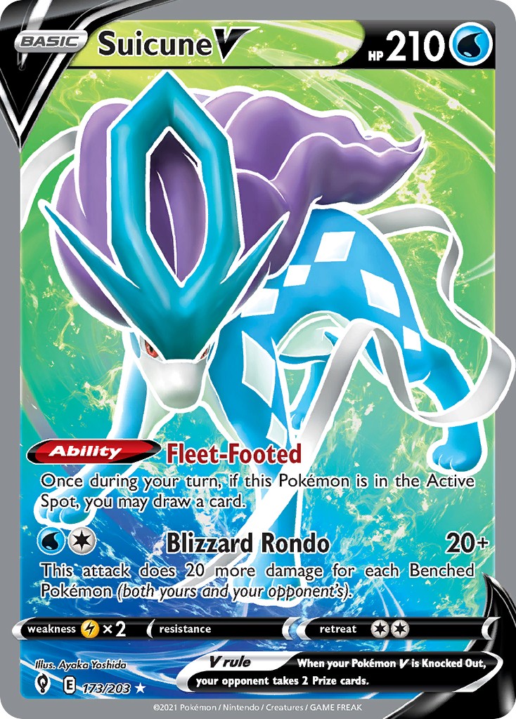 2021 Pokémon Evolving Skies 2021 Pokémon Evolving Skies #173 trading card