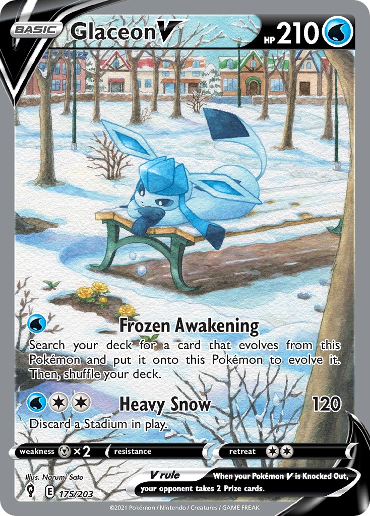 2021 Pokémon Evolving Skies 2021 Pokémon Evolving Skies #175 trading card