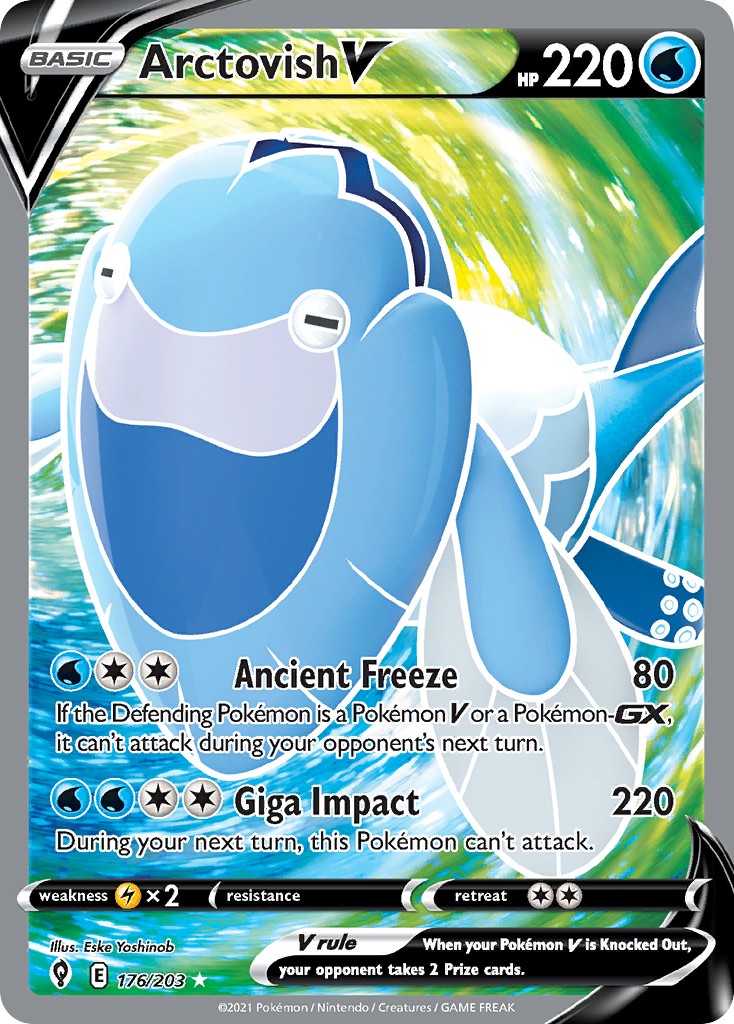 2021 Pokémon Evolving Skies 2021 Pokémon Evolving Skies #176 trading card