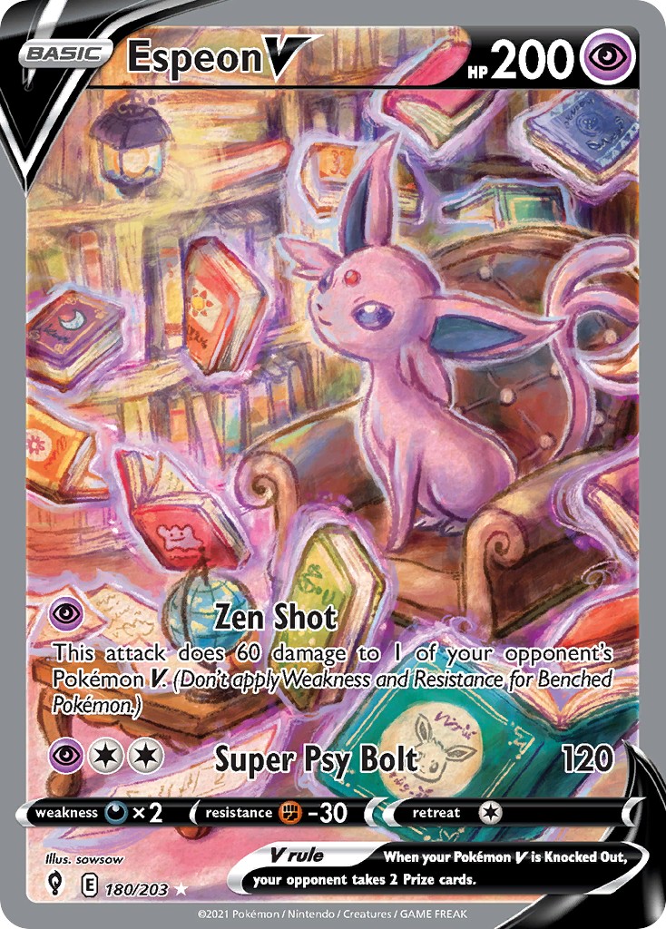 2021 Pokémon Evolving Skies 2021 Pokémon Evolving Skies #180 trading card