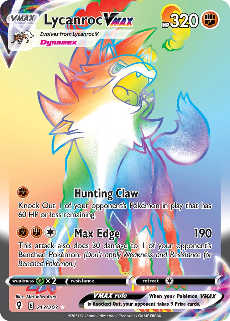 2021 Pokémon Evolving Skies 2021 Pokémon Evolving Skies #213 trading card