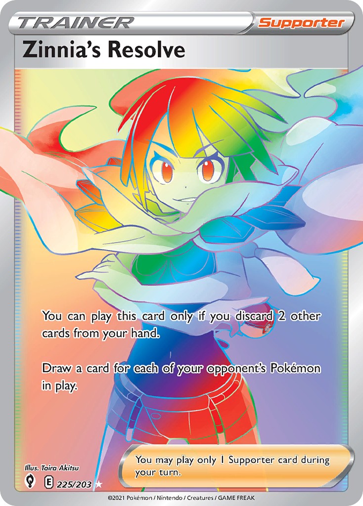 2021 Pokémon Evolving Skies 2021 Pokémon Evolving Skies #225 trading card