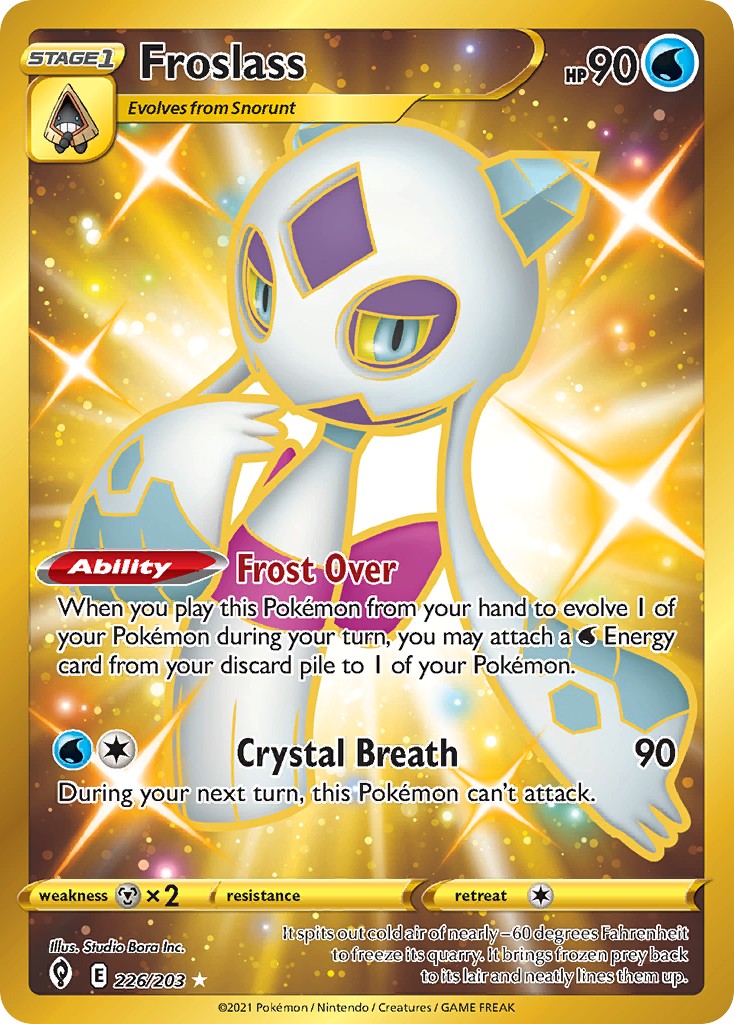 2021 Pokémon Evolving Skies 2021 Pokémon Evolving Skies #226 trading card