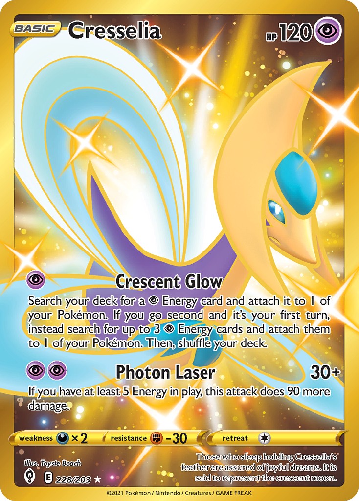 2021 Pokémon Evolving Skies 2021 Pokémon Evolving Skies #228 trading card