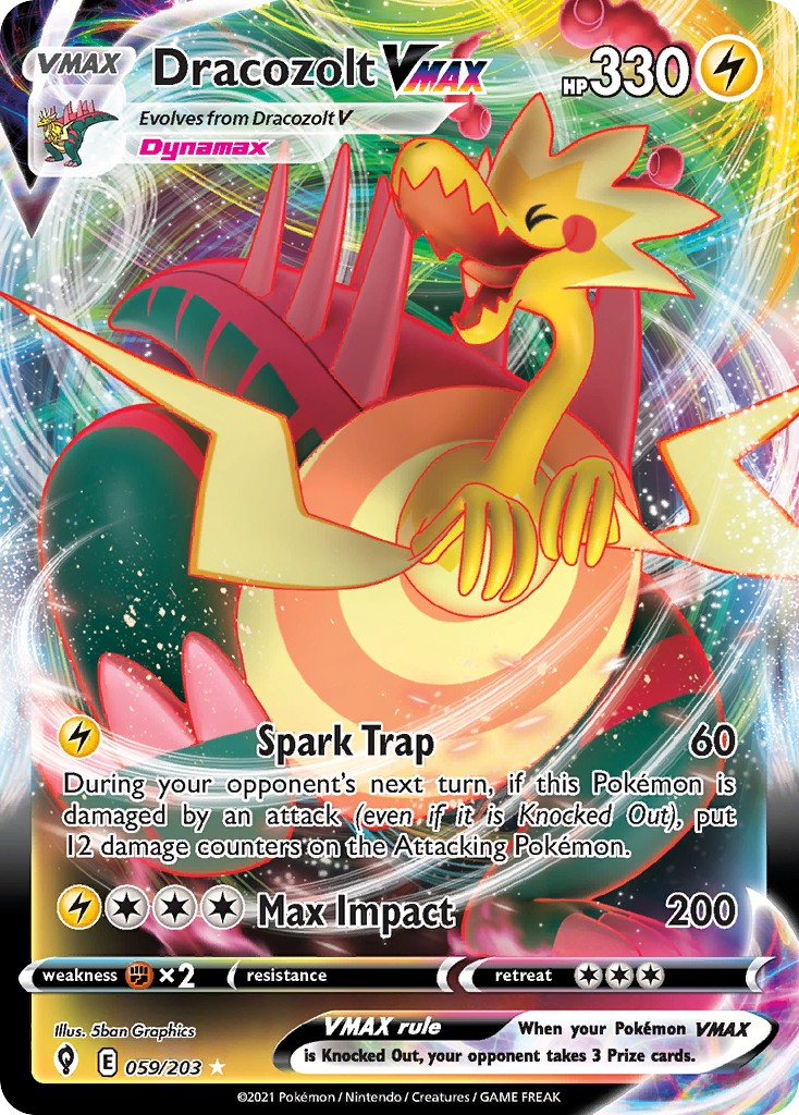 2021 Pokémon Evolving Skies 2021 Pokémon Evolving Skies #59 trading card