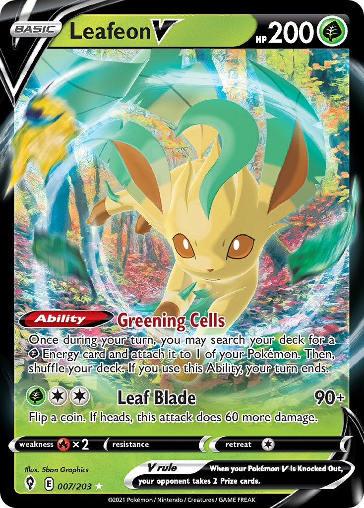 2021 Pokémon Evolving Skies 2021 Pokémon Evolving Skies #7 trading card