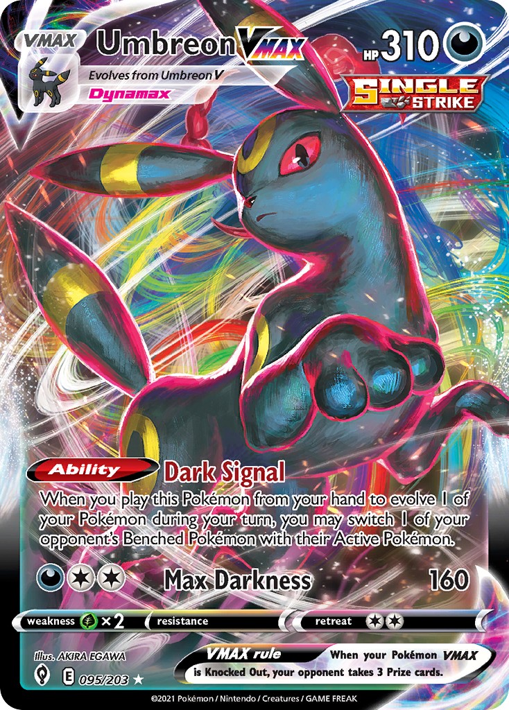 2021 Pokémon Evolving Skies 2021 Pokémon Evolving Skies #95 trading card