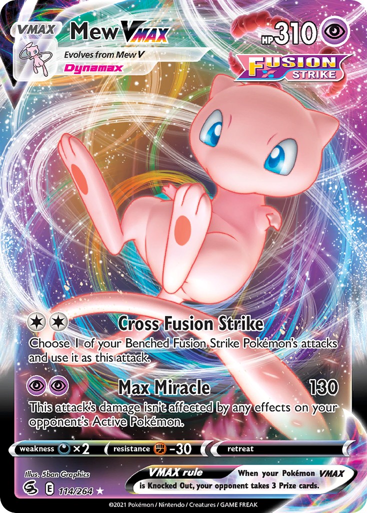 2021 Pokémon Fusion Strike 2021 Pokémon Fusion Strike #114 trading card
