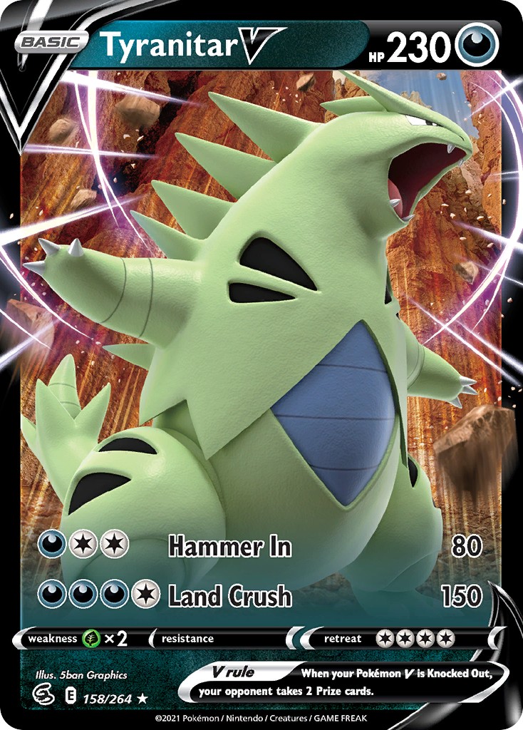 2021 Pokémon Fusion Strike 2021 Pokémon Fusion Strike #158 trading card