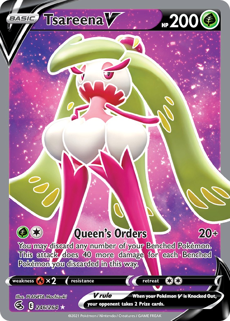2021 Pokémon Fusion Strike 2021 Pokémon Fusion Strike #246 trading card