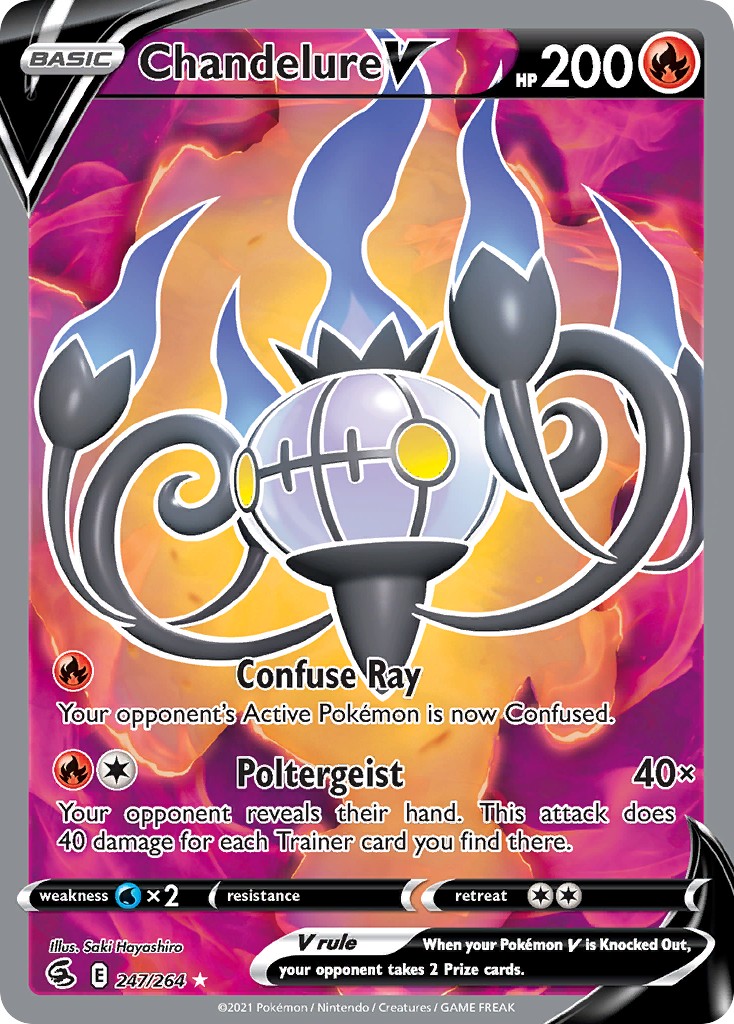 2021 Pokémon Fusion Strike 2021 Pokémon Fusion Strike #247 trading card