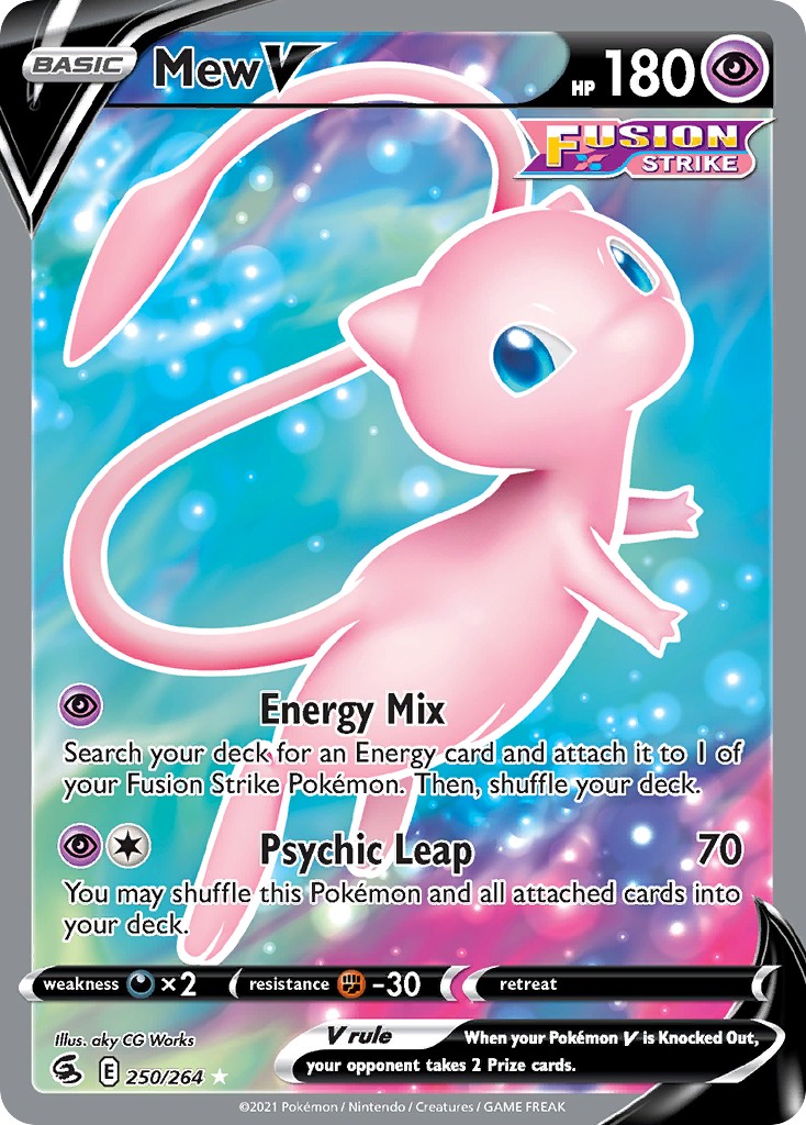 2021 Pokémon Fusion Strike 2021 Pokémon Fusion Strike #250 trading card