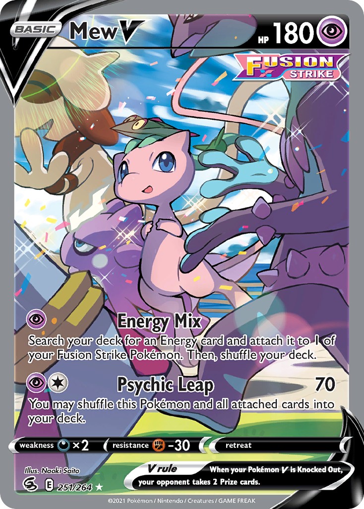 2021 Pokémon Fusion Strike 2021 Pokémon Fusion Strike #251 trading card