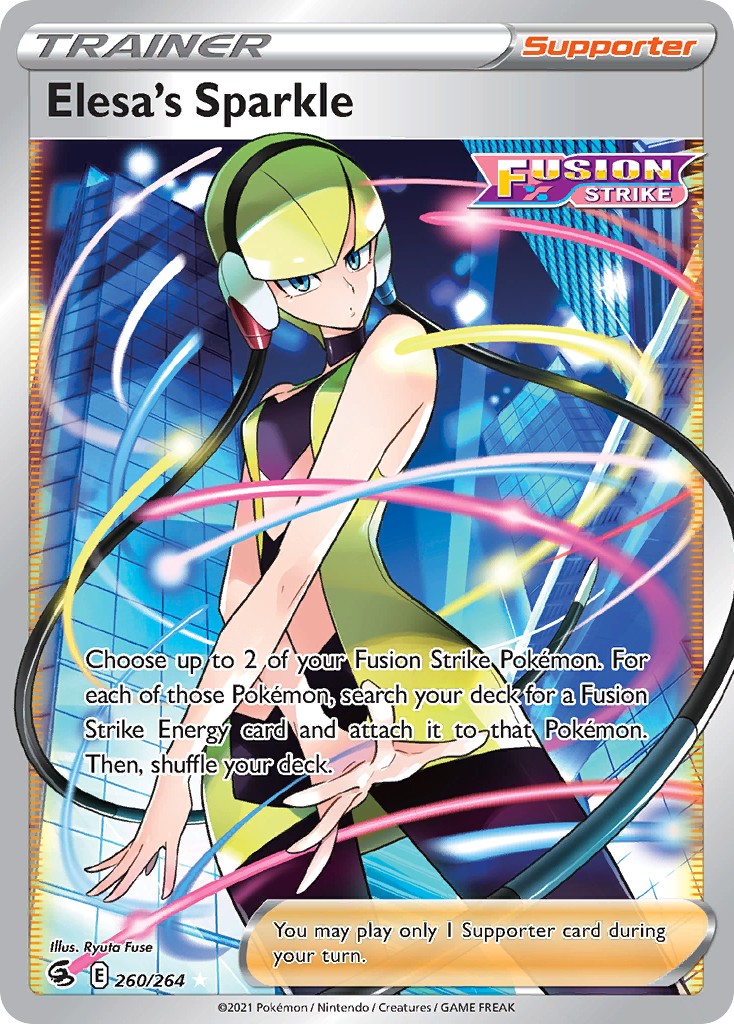 2021 Pokémon Fusion Strike 2021 Pokémon Fusion Strike #260 trading card