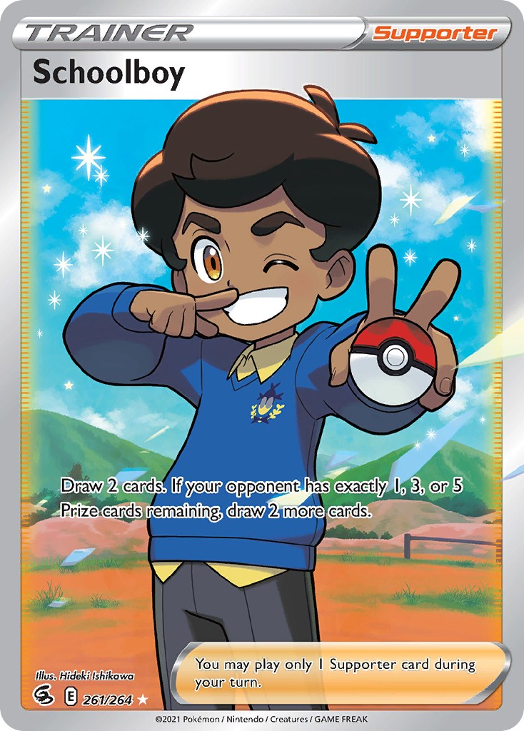 2021 Pokémon Fusion Strike 2021 Pokémon Fusion Strike #261 trading card