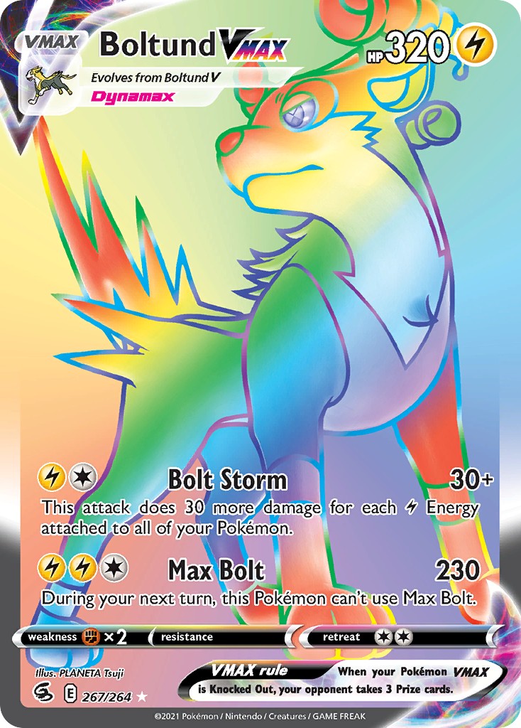 2021 Pokémon Fusion Strike 2021 Pokémon Fusion Strike #267 trading card