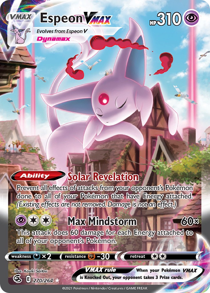 2021 Pokémon Fusion Strike 2021 Pokémon Fusion Strike #270 trading card