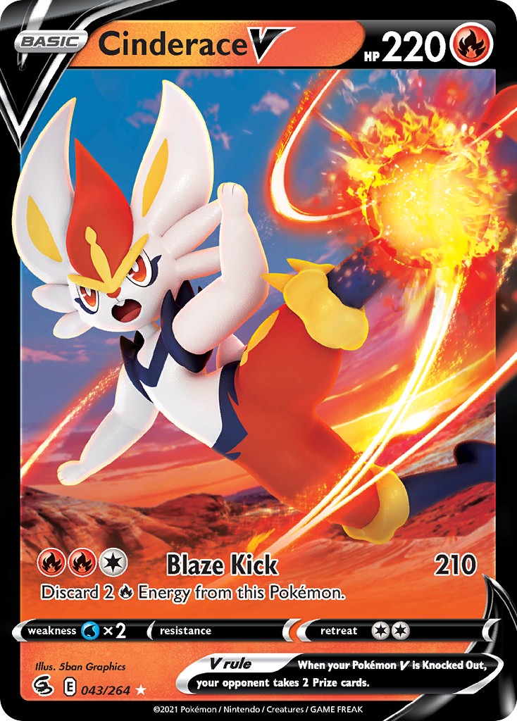 2021 Pokémon Fusion Strike 2021 Pokémon Fusion Strike #43 trading card