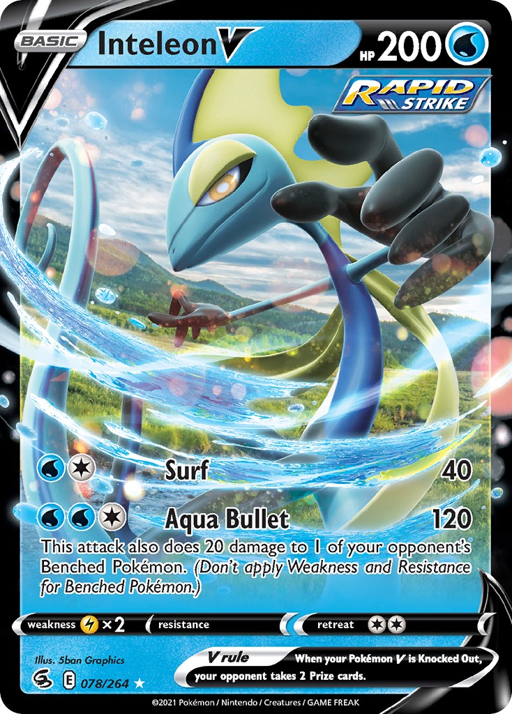 2021 Pokémon Fusion Strike 2021 Pokémon Fusion Strike #78 trading card