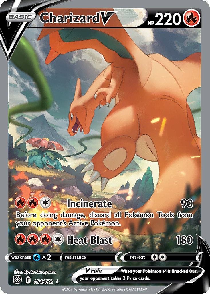 2022 Pokémon Brilliant Stars 2022 Pokémon Brilliant Stars #154 trading card