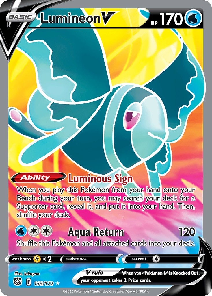 2022 Pokémon Brilliant Stars 2022 Pokémon Brilliant Stars #155 trading card