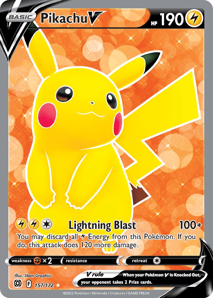 2022 Pokémon Brilliant Stars 2022 Pokémon Brilliant Stars #157 trading card