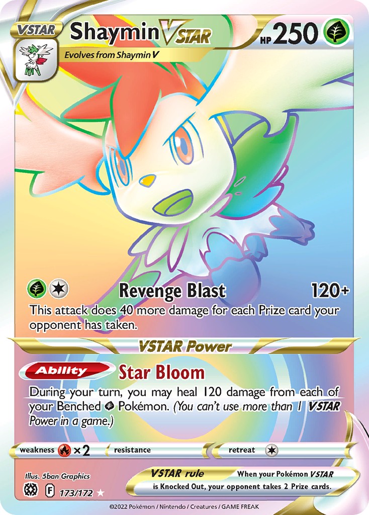 2022 Pokémon Brilliant Stars 2022 Pokémon Brilliant Stars #173 trading card