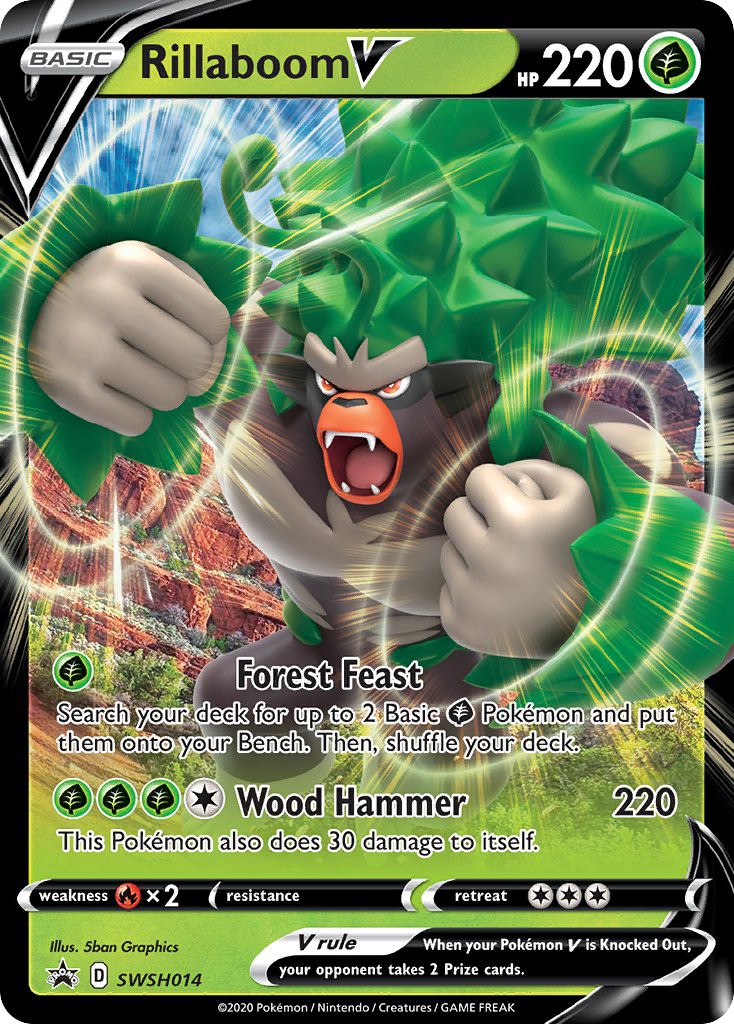 2019 Pokémon SWSH Black Star Promos 2019 Pokémon SWSH Black Star Promos #SWSH014 trading card