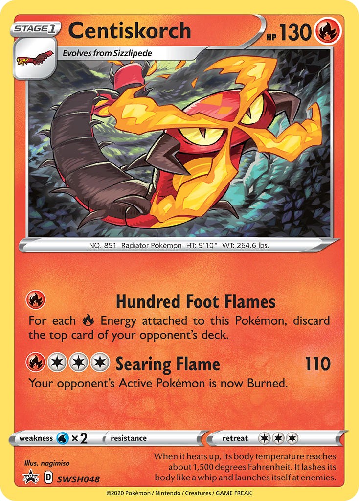 2019 Pokémon SWSH Black Star Promos 2019 Pokémon SWSH Black Star Promos #SWSH048 trading card