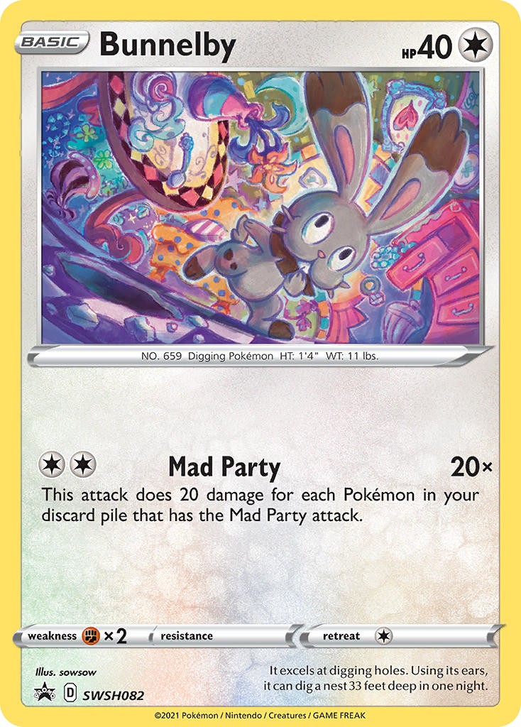 2019 Pokémon SWSH Black Star Promos 2019 Pokémon SWSH Black Star Promos #SWSH082 trading card