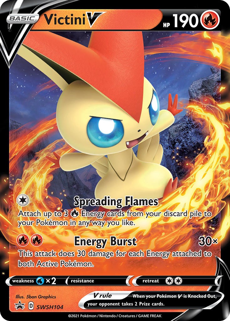 2019 Pokémon SWSH Black Star Promos 2019 Pokémon SWSH Black Star Promos #SWSH104 trading card