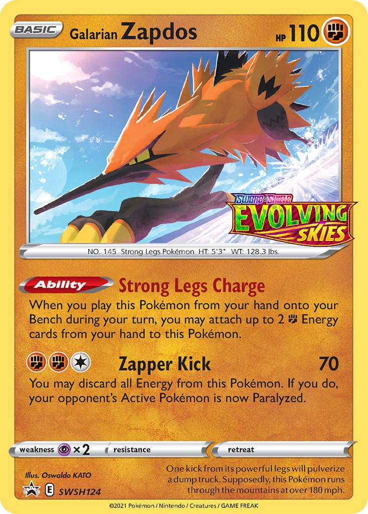 2019 Pokémon SWSH Black Star Promos 2019 Pokémon SWSH Black Star Promos #SWSH124 trading card