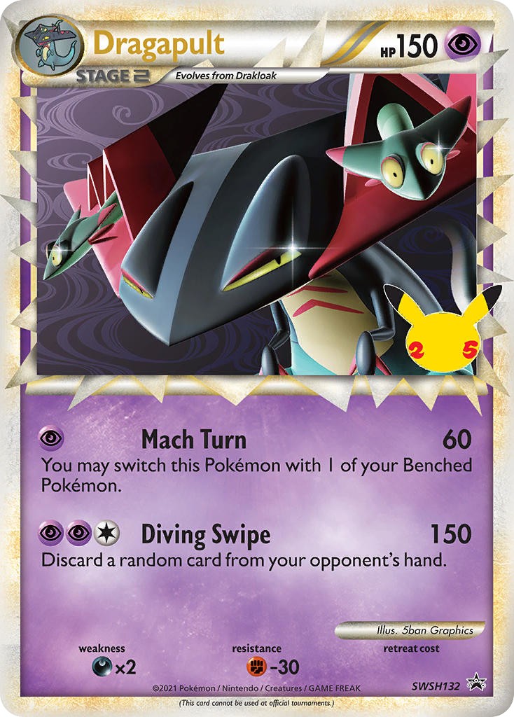 2019 Pokémon SWSH Black Star Promos 2019 Pokémon SWSH Black Star Promos #SWSH132 trading card