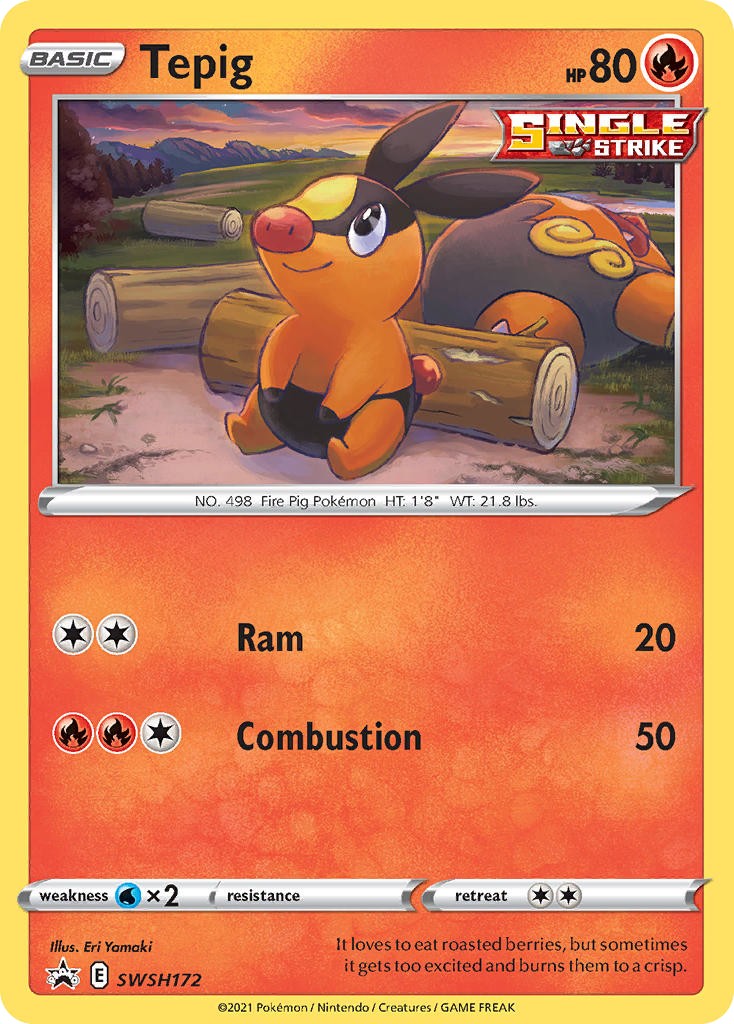 2019 Pokémon SWSH Black Star Promos 2019 Pokémon SWSH Black Star Promos #SWSH172 trading card