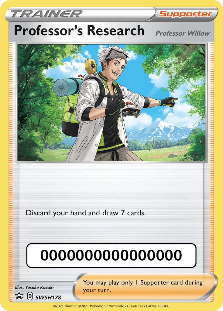 2019 Pokémon SWSH Black Star Promos 2019 Pokémon SWSH Black Star Promos #SWSH178 trading card