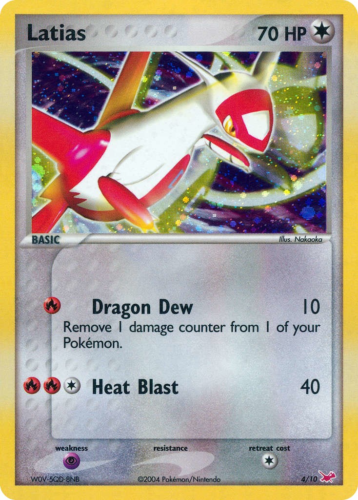 2004 Pokémon EX Trainer Kit Latias Latias #4 trading card