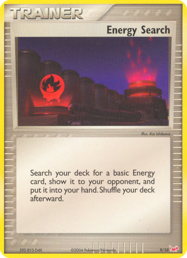 2004 Pokémon EX Trainer Kit Latias Energy Search #9 trading card