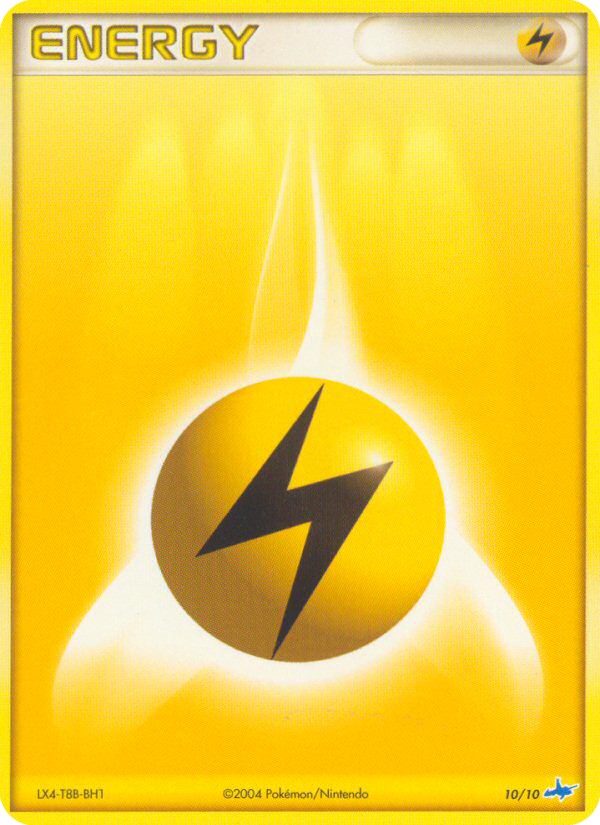 2004 Pokémon EX Trainer Kit Latios Lightning Energy #10 trading card