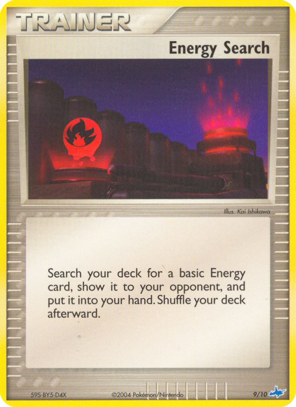 2004 Pokémon EX Trainer Kit Latios Energy Search #9 trading card