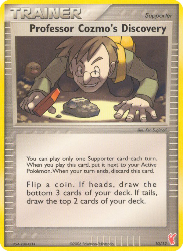 2006 Pokémon EX Trainer Kit 2 Plusle Professor Cozmo's Discovery #10 trading card