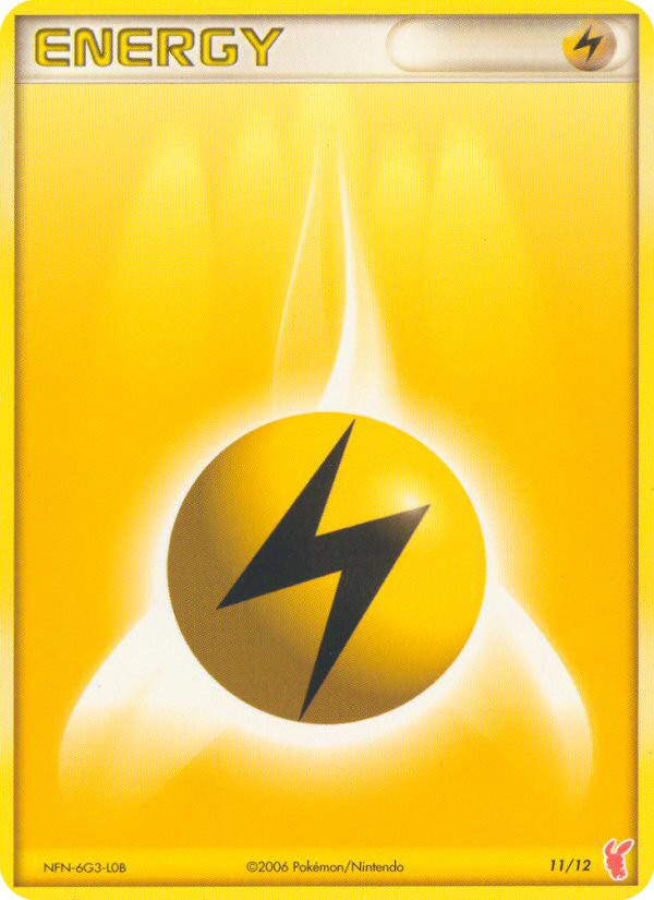 2006 Pokémon EX Trainer Kit 2 Plusle Lightning Energy #11 trading card